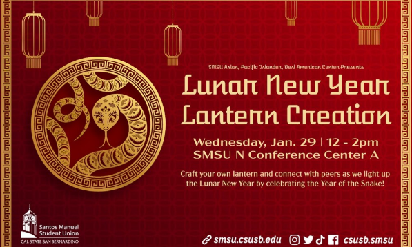 APIDA Lunar New Year Lantern Creation Poster