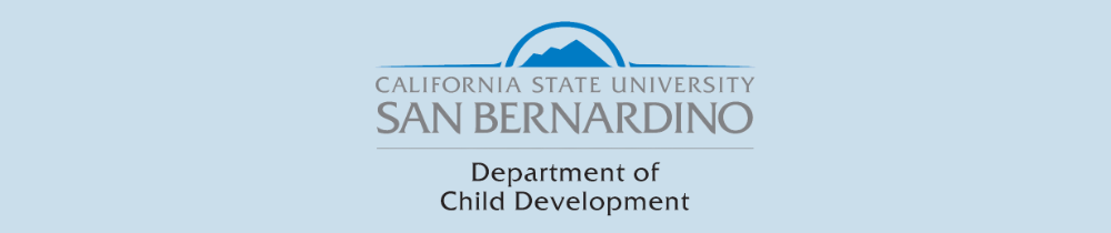 CSUSB Department of Child Development