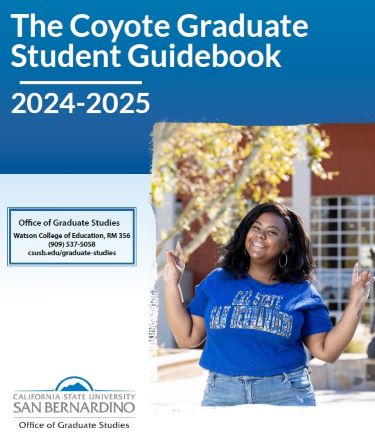 The Coyote Graduate Student Guidbook 2023-2024 cover