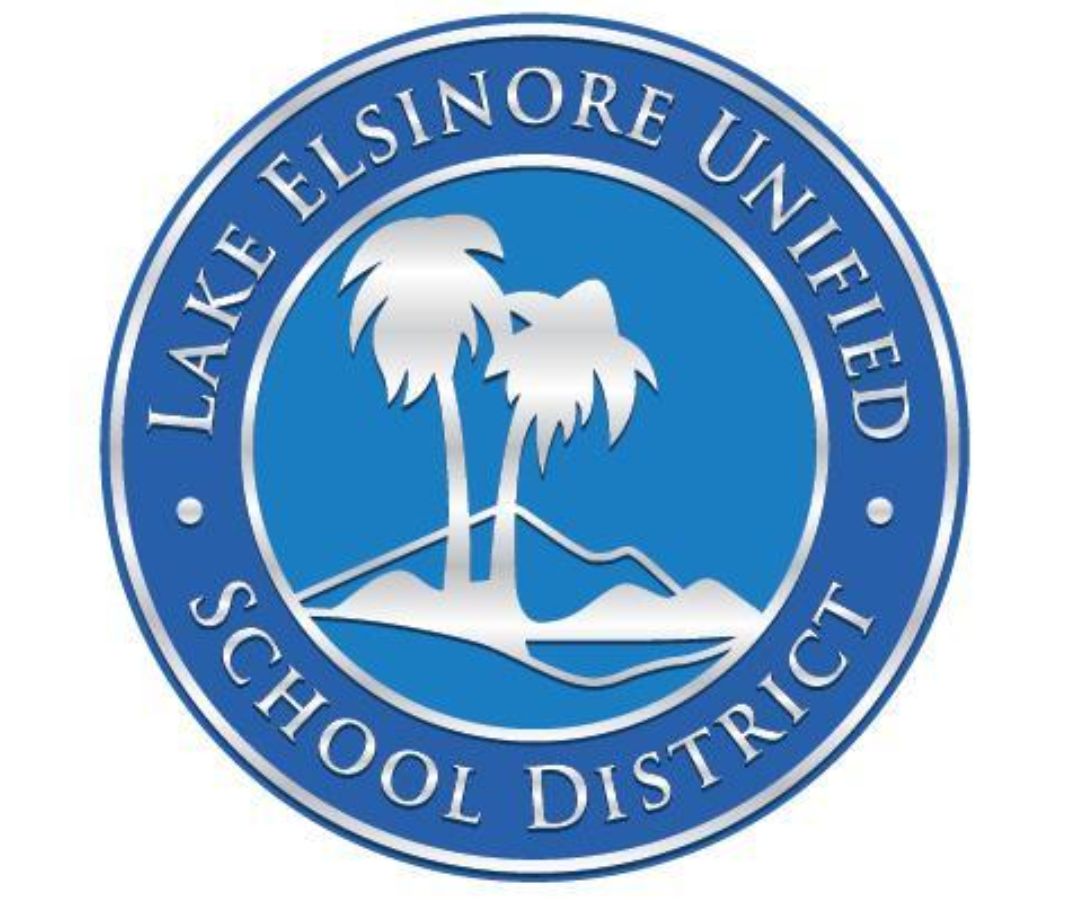 A picture of the Lake Elsinore unified school district logo