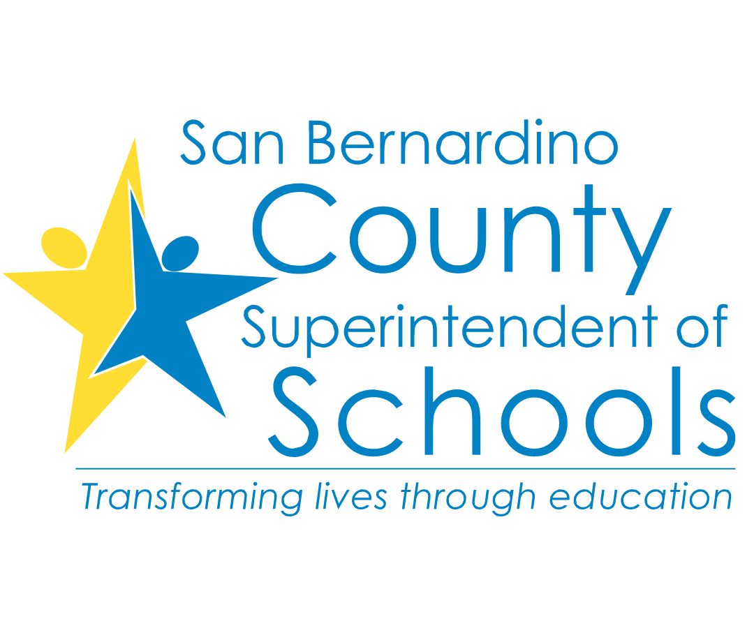 A picture of the san Bernardino county superintended of school logo