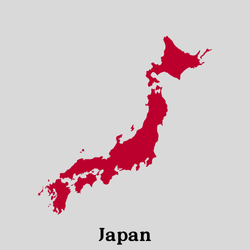 Map of Japan