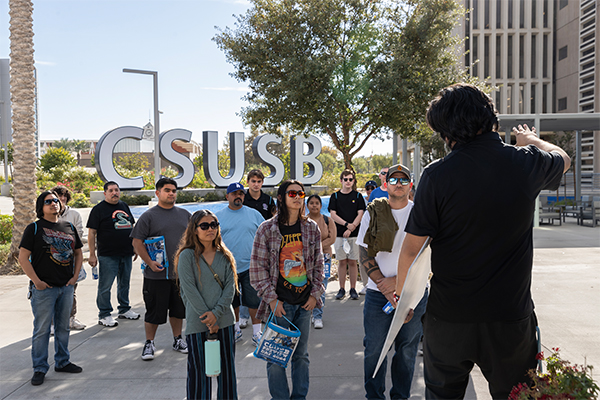 Attendees of Fall Preview Day