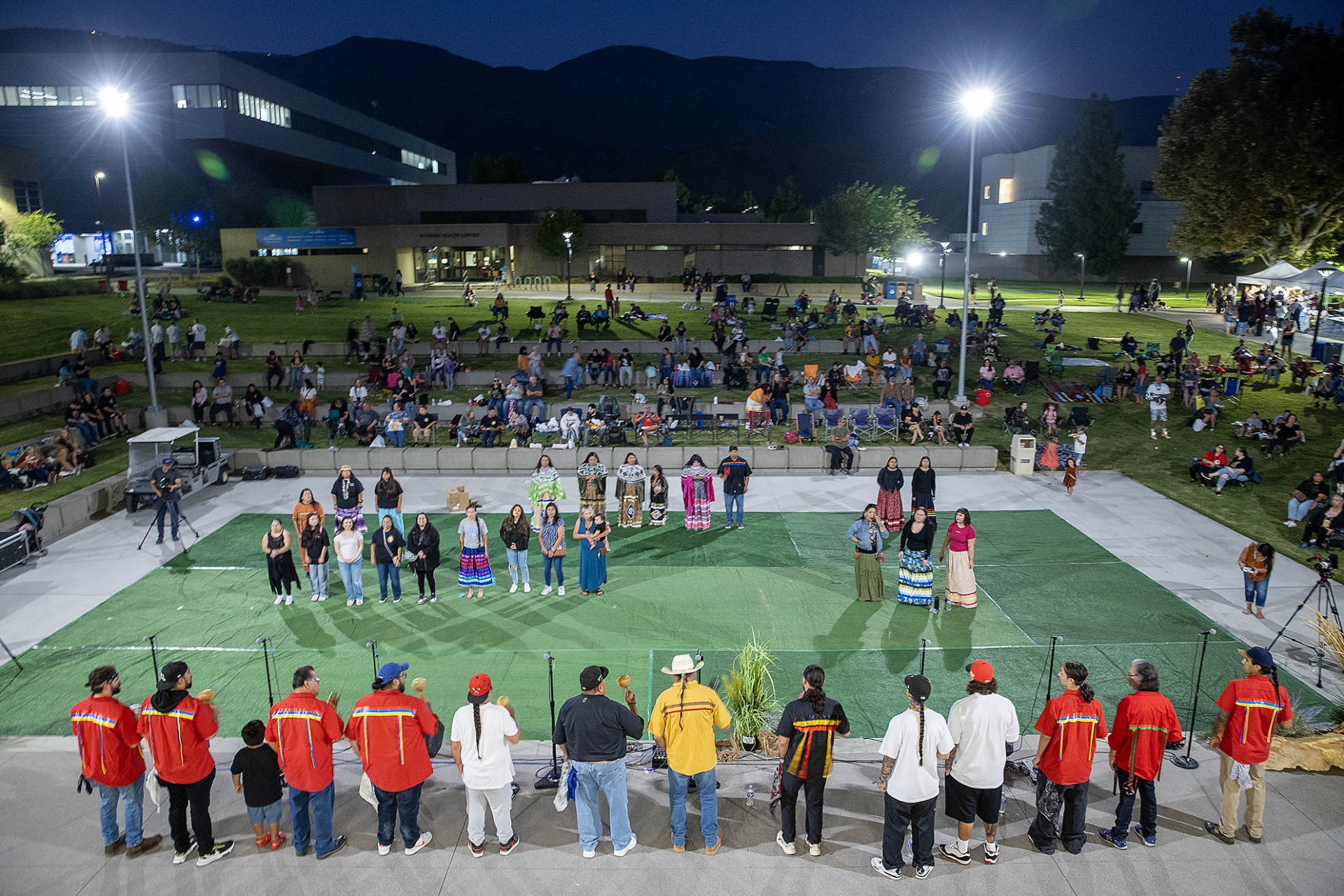 An overall view of the California Native American Day celebration at CSUSB on Sept. 27.