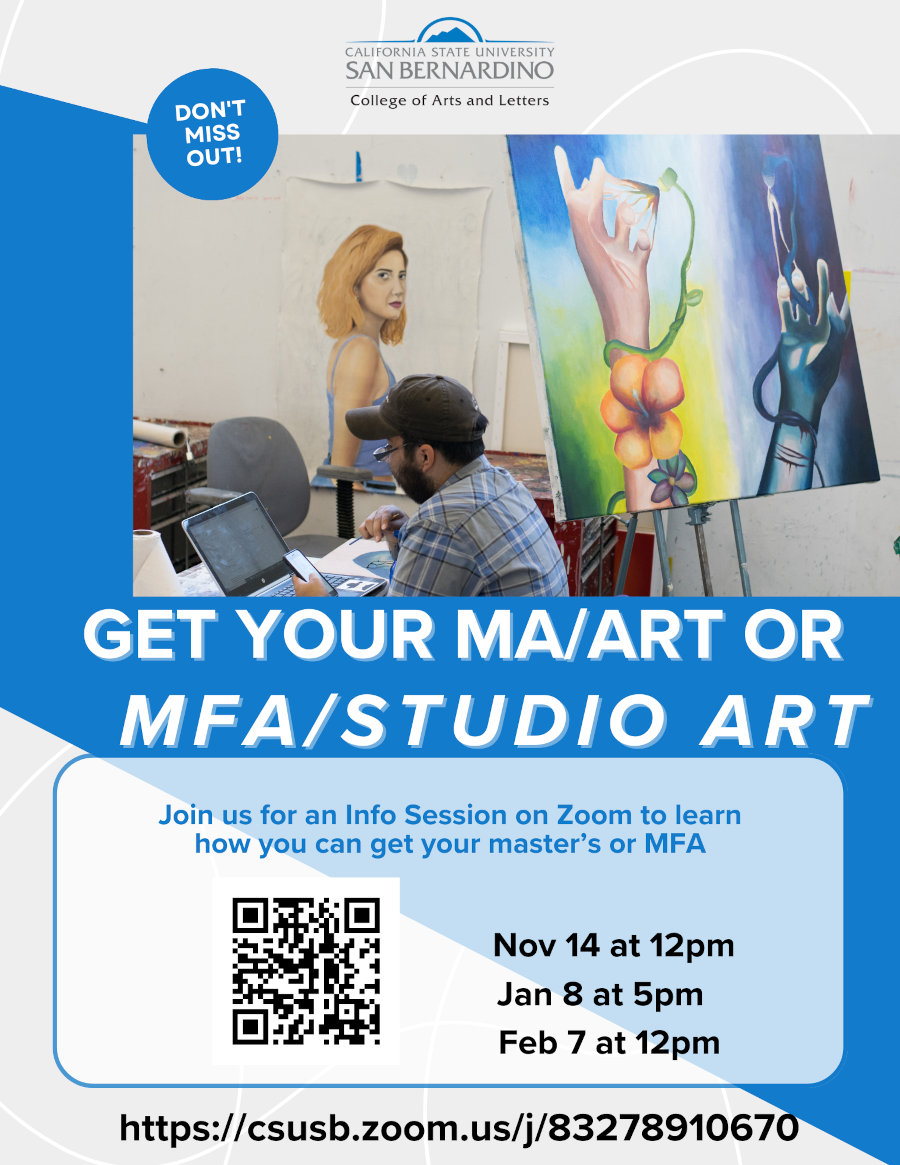 Get Your MA/Art or MFA/Studio Art