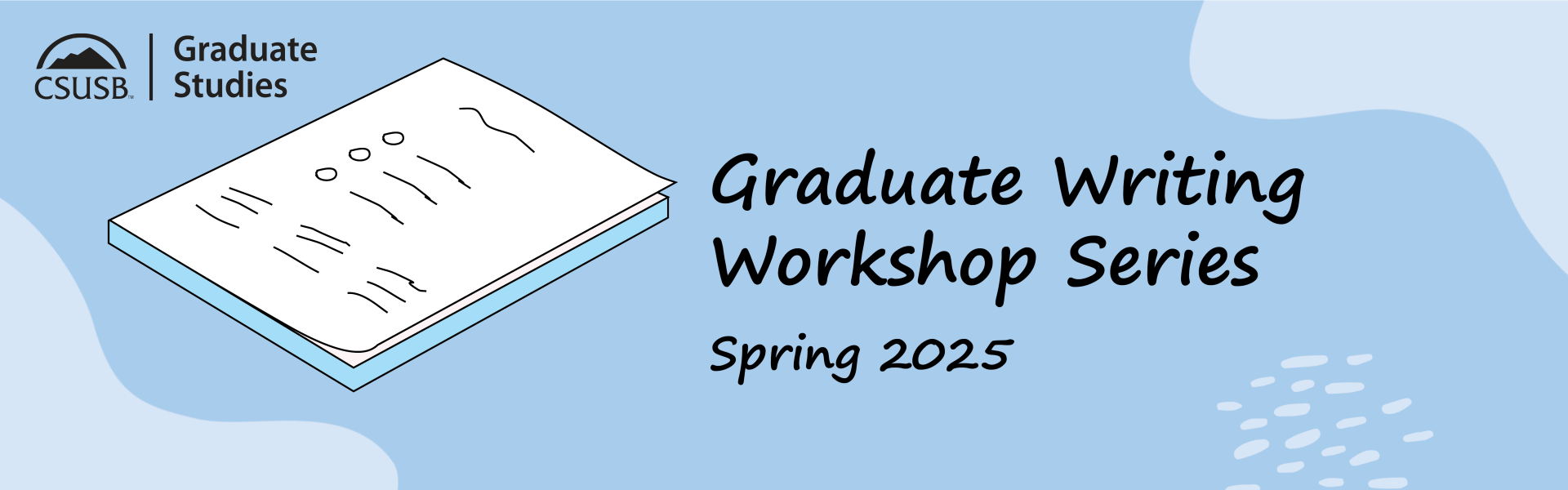 Graduate Writing Workshop Series, Spring 2025