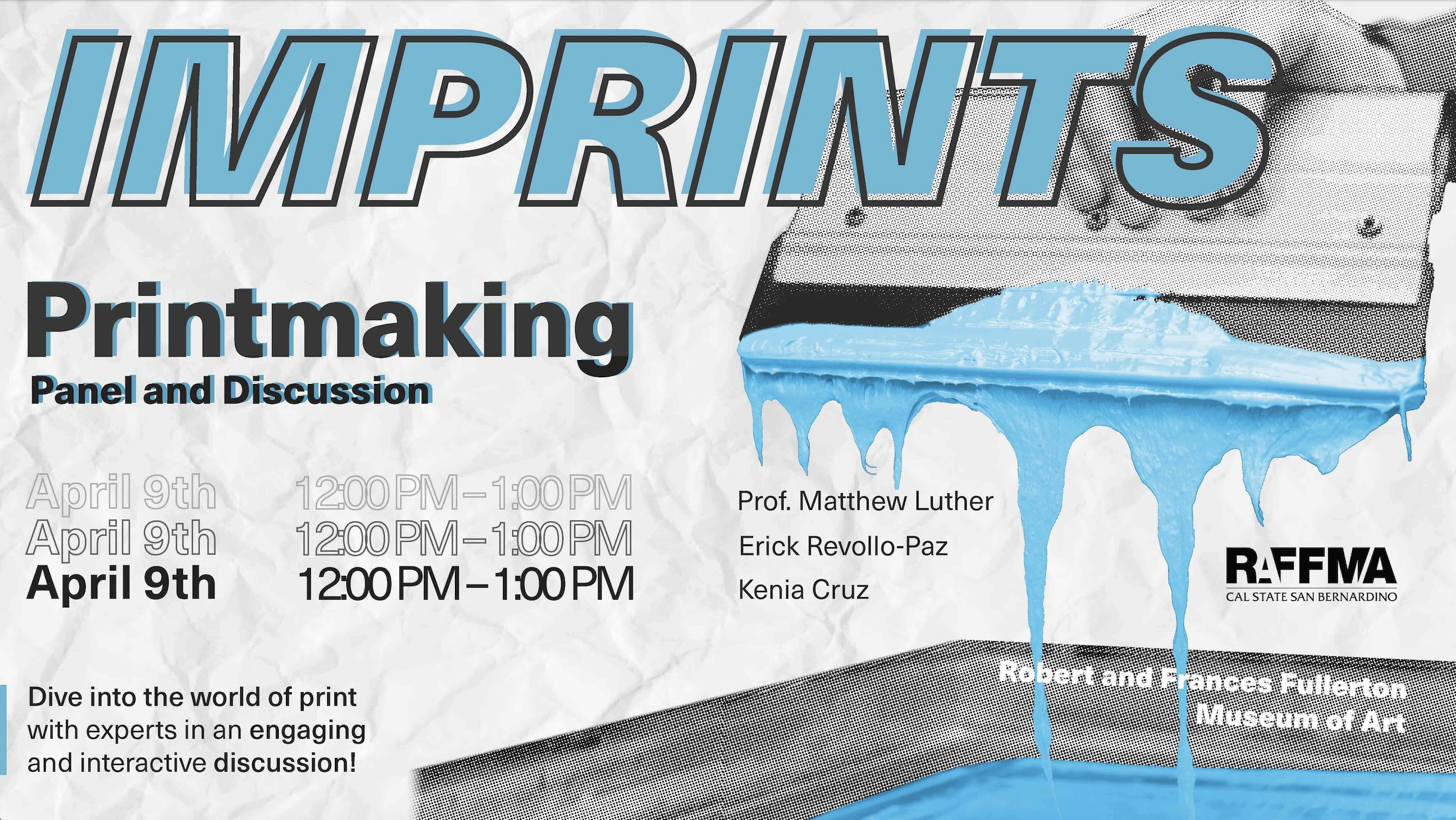 Imprint: Printmaking Panel and Discussion