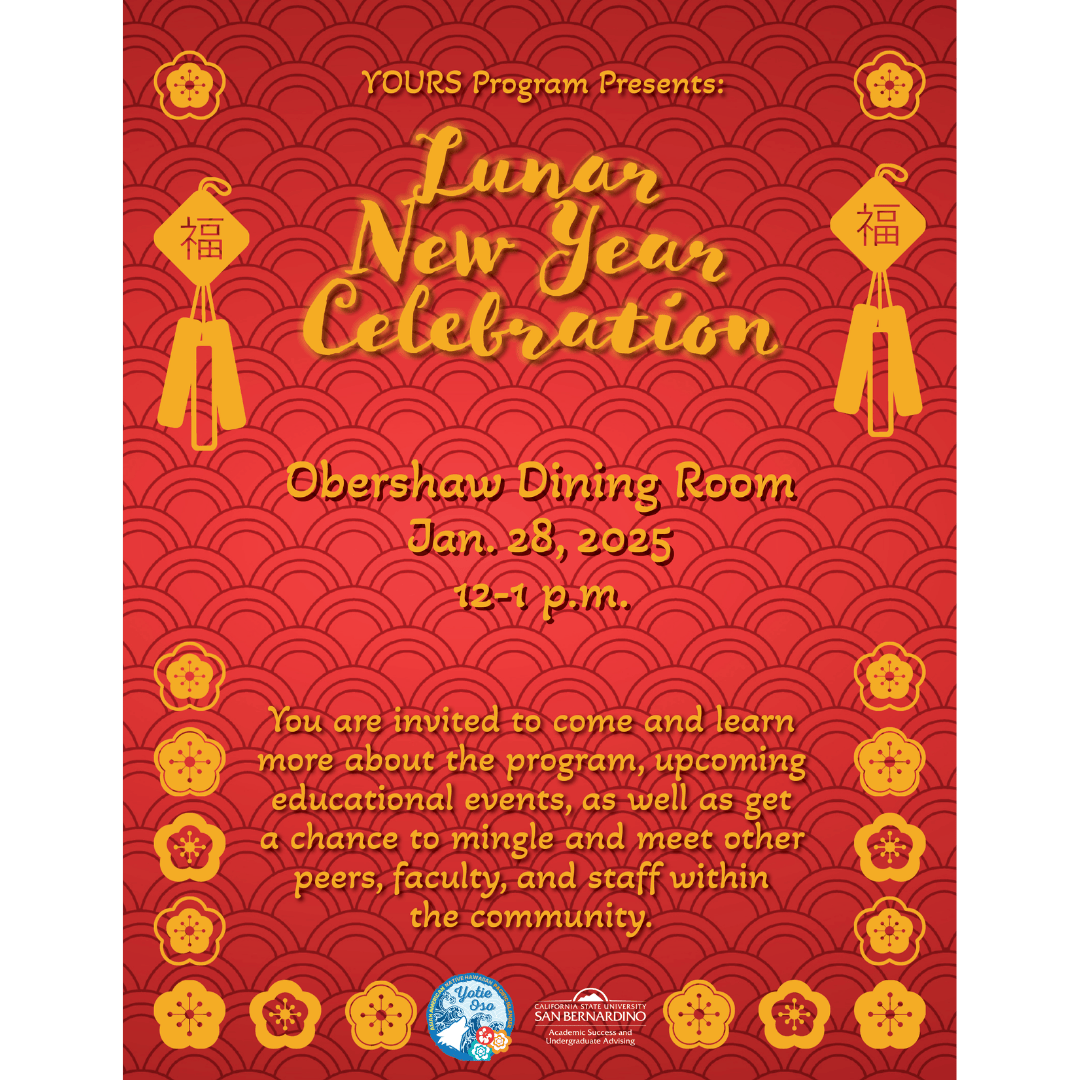 Lunar New Year Celebration Flyer