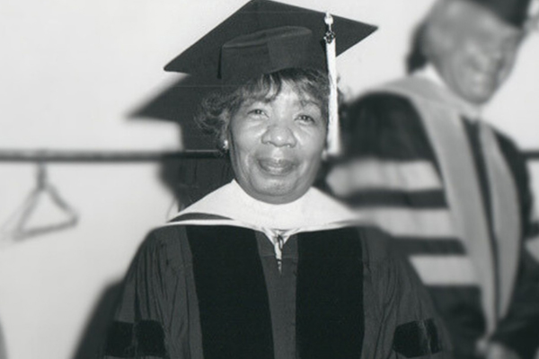 Claudia H. Hampton, the first Black woman trustee in the California State University (CSU) system and a fierce advocate for educational access