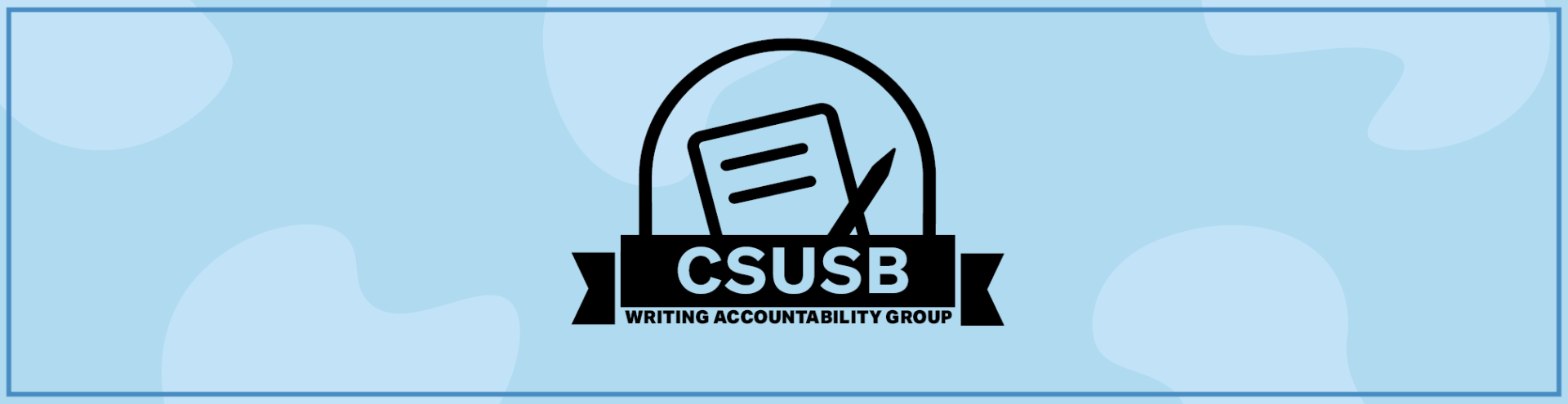 Banner for the Writing Accountability Group 