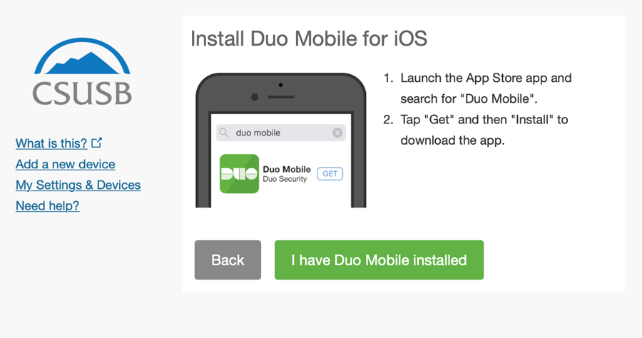 duo mobile installation