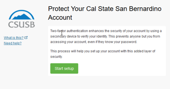 protest your CSUSB account