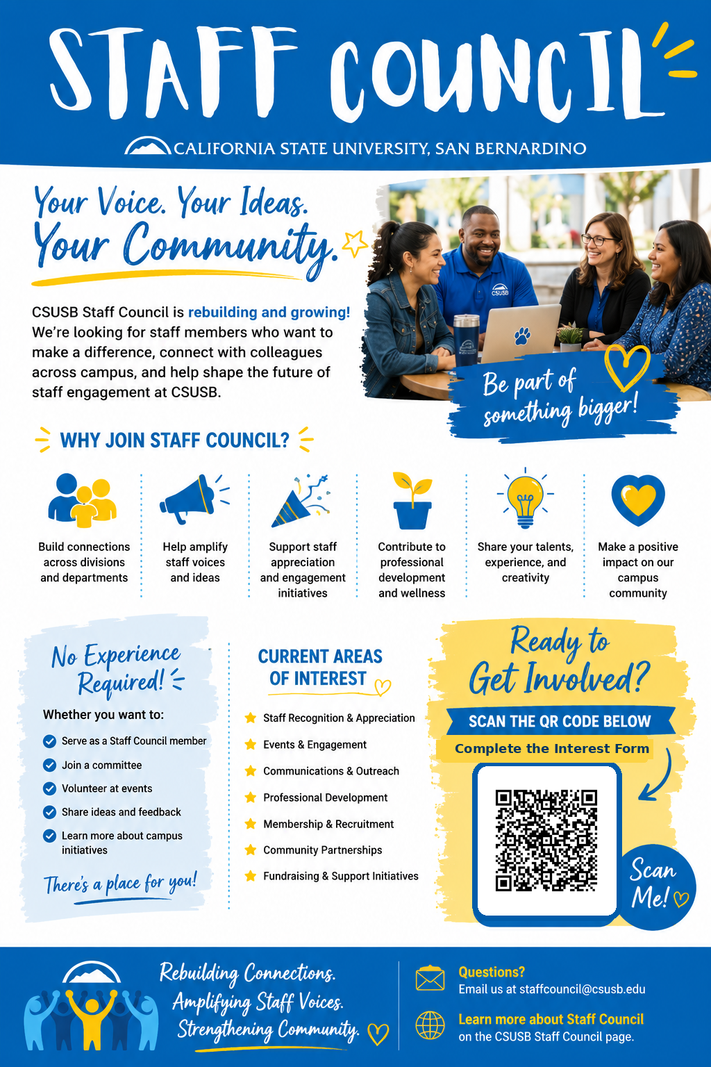 Staff Council Flyer
