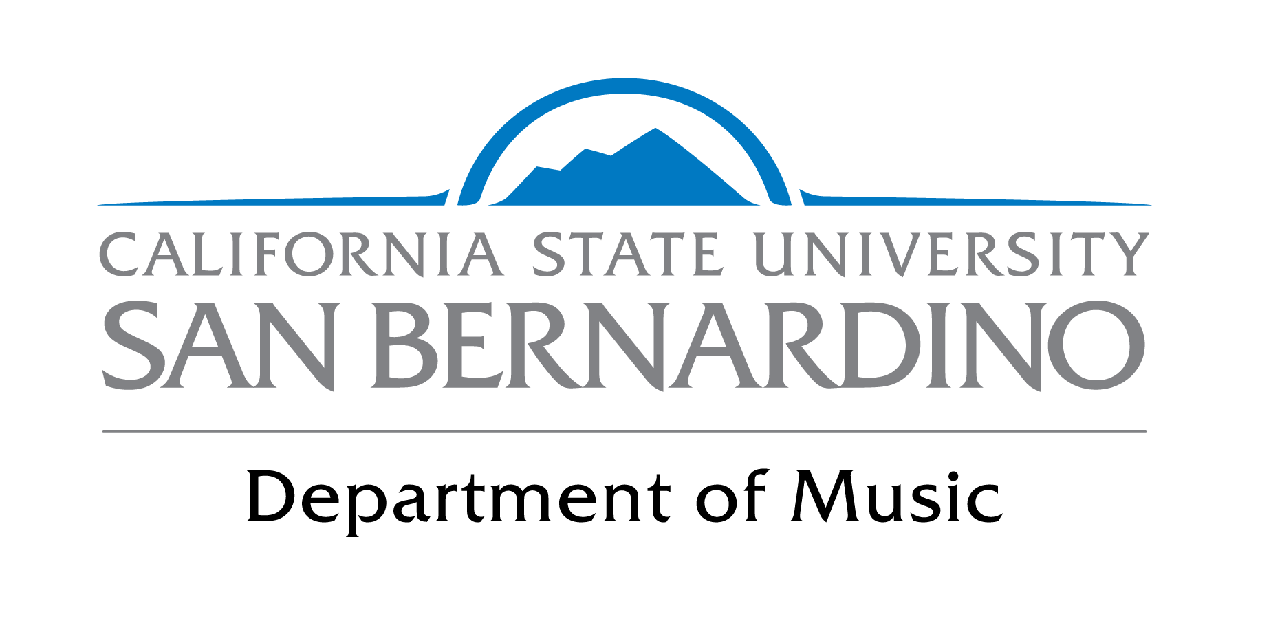 CSUSB Music Dept Logo