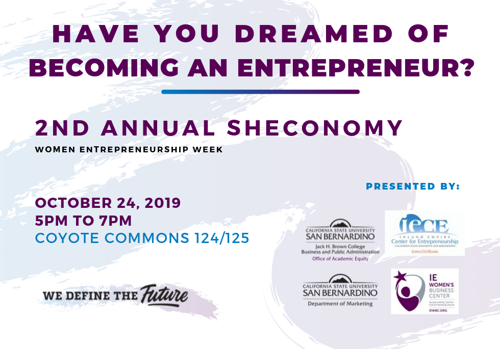 2nd Annual ShEconomy - Women Entrepreneurship Week