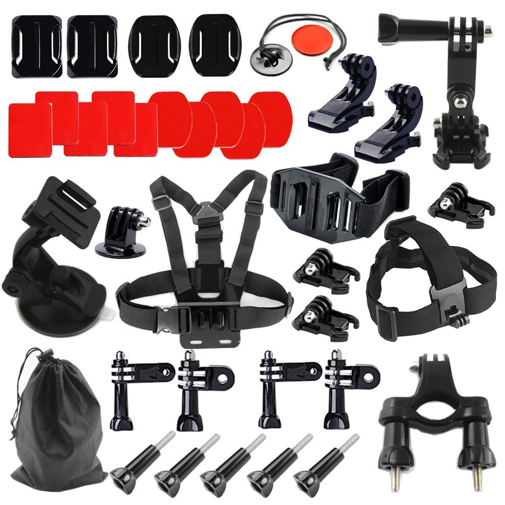 17-in-1 Accessories Set for GoPro Hero 1, 2, 3, and 4